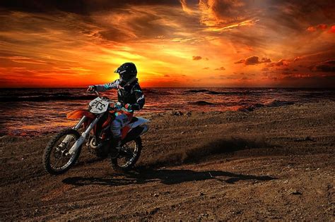 View 9 Motocross Dirt Bike Sunset Verumpetfood