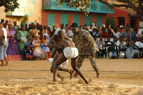 Senegalese Wrestling Photo Credit Liesvanrompaey Via Flickr