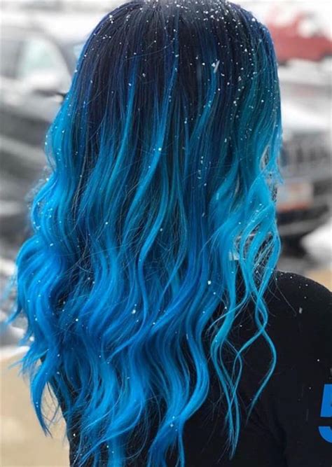 13 Gorgeous Blue Hair Color And Hairstyle Design Ideas Fashionsum