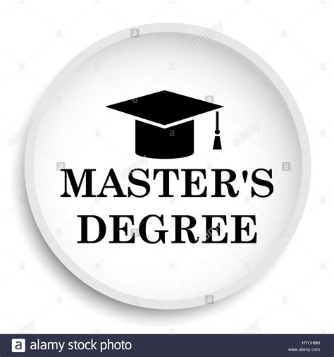 That's why the correct way to spell master's degree is with an apostrophe—it's the degree of a master: Master's degree icon. Master's degree website button on ...
