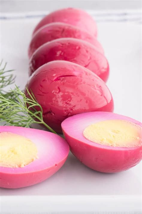 Amish Pickled Red Beet Eggs Mighty Mrs Super Easy Recipes