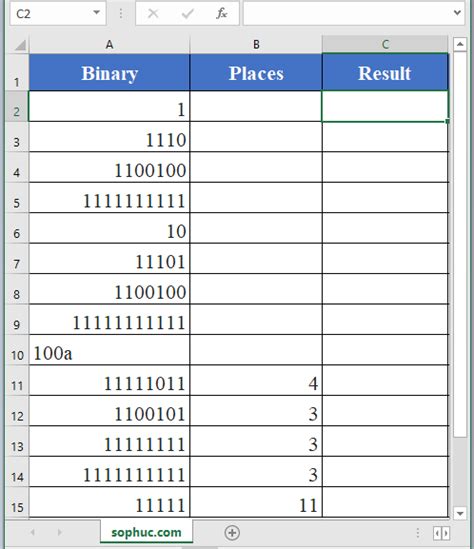 How To Use Bin2hex Function In Excel