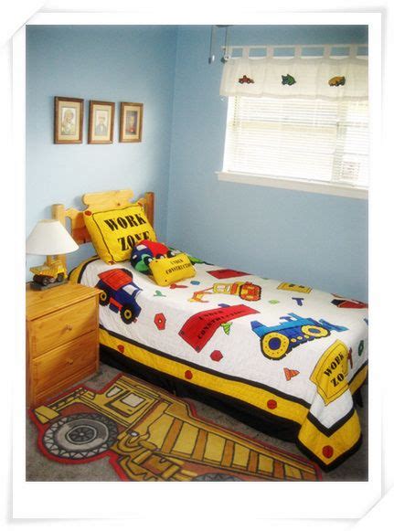 We have collected 25 toddler boy bedroom ideas for you to choose from! Construction theme toddler bedroom - Boys' Room Designs ...