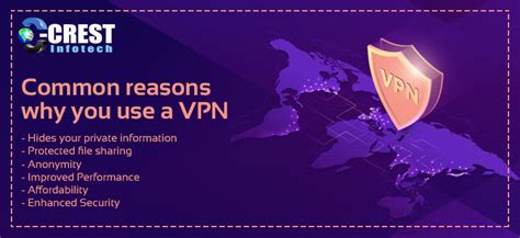 5 Common Reasons Why You Use A Vpn Crest Infotech