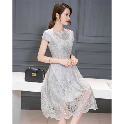 Baju ini cocok untuk acara pesta. gaun pesta korea D3966 - Moro Fashion