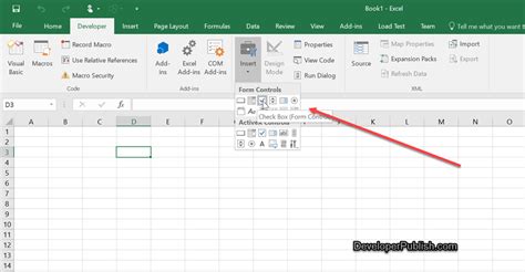 How To Insert Multiple Checkboxes In Microsoft Excel 2016 Developer