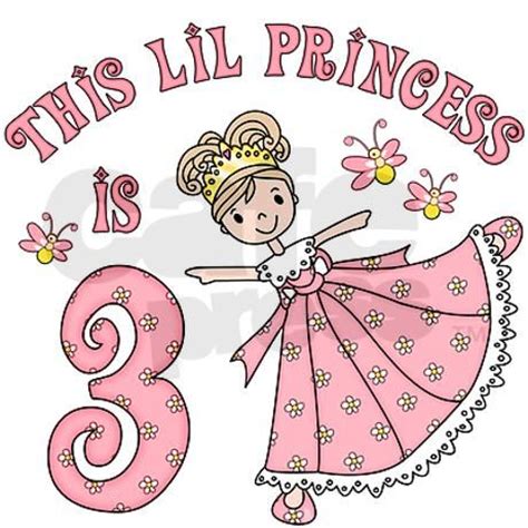 A picture as a congratulation for the third birthday of a child has the advantage that the little one cannot and must not happy 3rd birthday, little princess! pretty_princess_3rd_birthday_ornament_round.jpg (460×460 ...