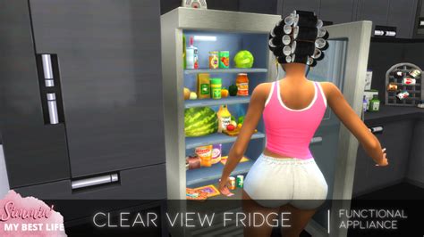 NEW CC RELEASE CLEAR VIEW FRIDGE Hey SMBL SIMMIN MY BEST LIFE