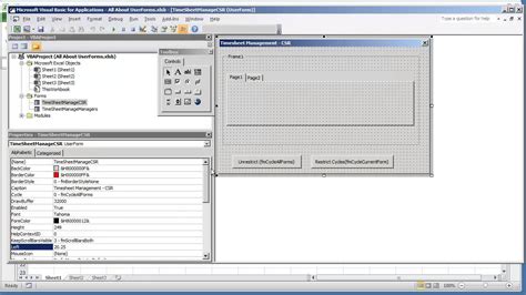 VBA Programming For Excel 2010 V4 12 UserForm GUI Left Top
