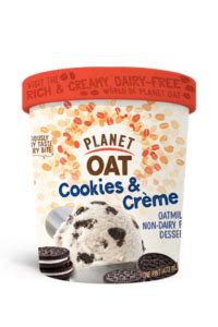 Planet Oat Ice Cream Reviews Info Dairy Free Frozen Dessert