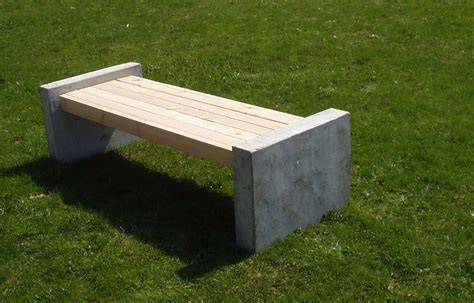 Manchester Bench Concrete Bench Park Benches Site Furnishings