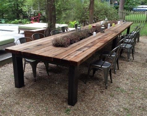 Reclaimed Wood Outdoor Furniture Rustic Outdoor Tables