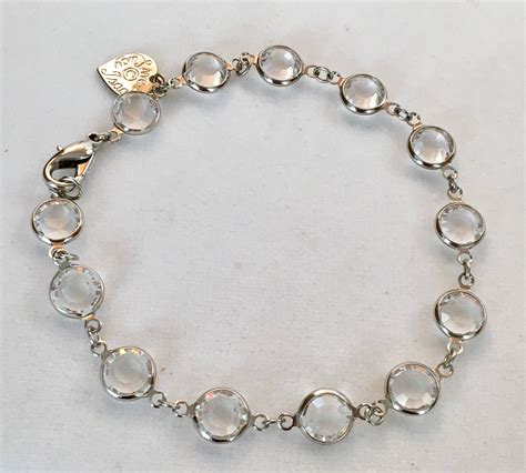 Swarovski Crystal Bracelet Choose Your Size Vintage Swarovski Crystal