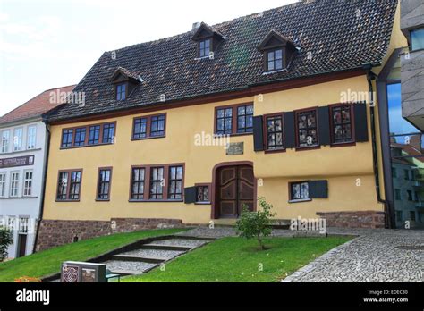 The Bach House Is A Museum In Eisenach Dedicated To The Composer Stock