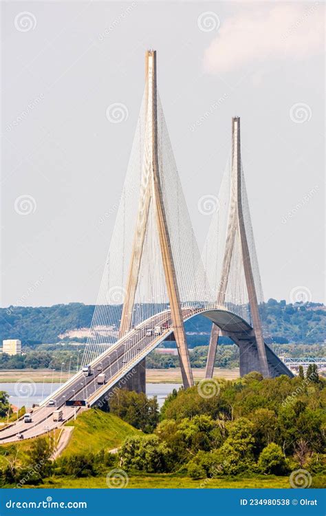 The Normandy Bridge In France Editorial Stock Photo Image Of France