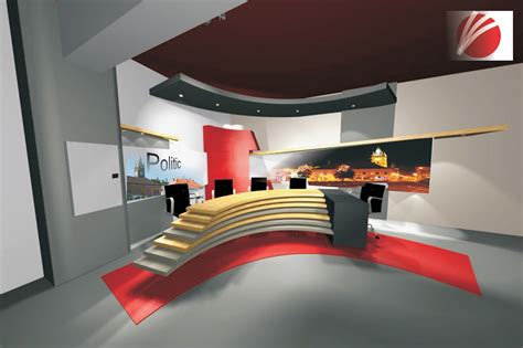 Local Tv Studio Design Behance