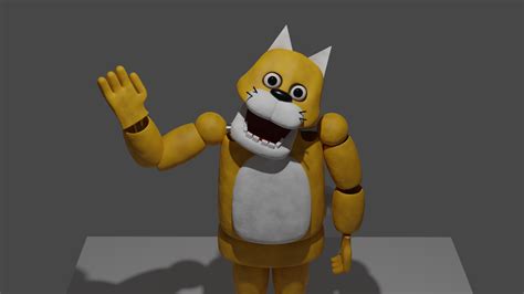 Model Of An Animatronic Scratch For A Thing Ill Probably Do Rscratch
