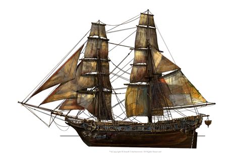 Long John Silver Model Sailing Ships Model Ships Assassins Creed