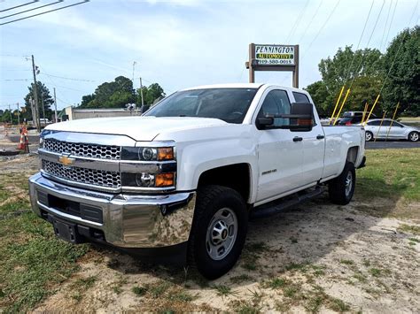 Used 2019 Chevrolet Silverado 2500hd Work Truck Double Cab 4wd For Sale