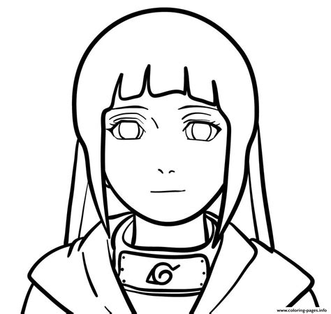 Hinata Coloring Pages Learny Kids