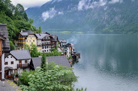 Hallstatt Village In The Austrian Alps Photograph By Vadim Lerner
