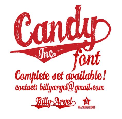 All of these fonts are 100% free, both for personal and commercial uses. Billy Argel Fonts | Free cursive fonts, Free tattoo fonts ...