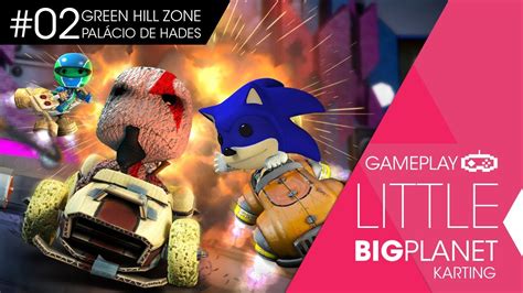Little Big Planet Karting Green Hill Zone Sonic And Palácio De Hades