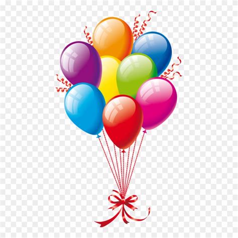 Birthday Balloons Without Background