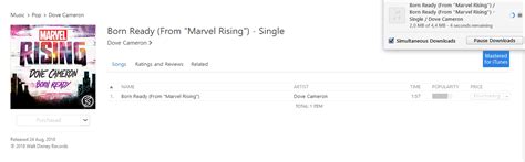 Dove Cameron Born Ready From “marvel Rising” Single Itunes Plus