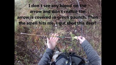How Not To Track A Gut Shot Deer Youtube