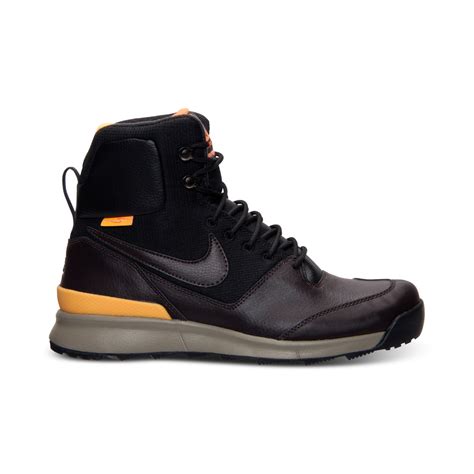 Lyst Nike Mens Air Stasis Boots From Finish Line In Brown For Men