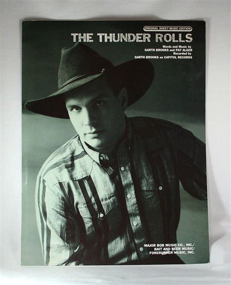 Garth Brooks Sheet Music The Thunder Rolls