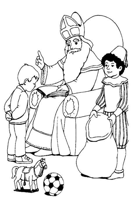 Speciale Dagen Sinterklaas Kleurplaat Animaatjesnl