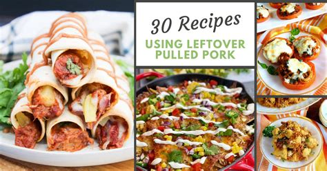 First time making pork loin and so glad i decided on this recipe! 30 Ways To Use Leftover Pulled Pork - Sarah's Bites