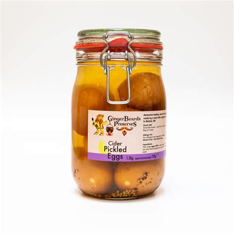 Cider Pickled Eggs Gingerbeards Preserves