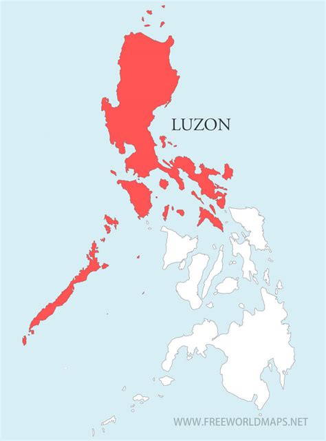 Philippines Map Luzon