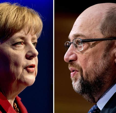 Tv Duell Zwischen Merkel Und Schulz Wahlbörsen Zeigen Den Sieger