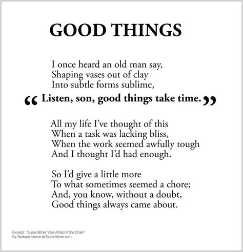 Good Things Motivational Poems Inspirational Poems Kids Poems