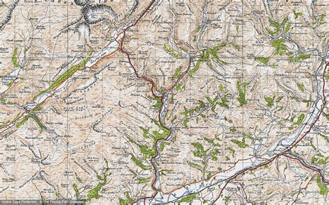 Old Maps Of Corris Gwynedd Francis Frith