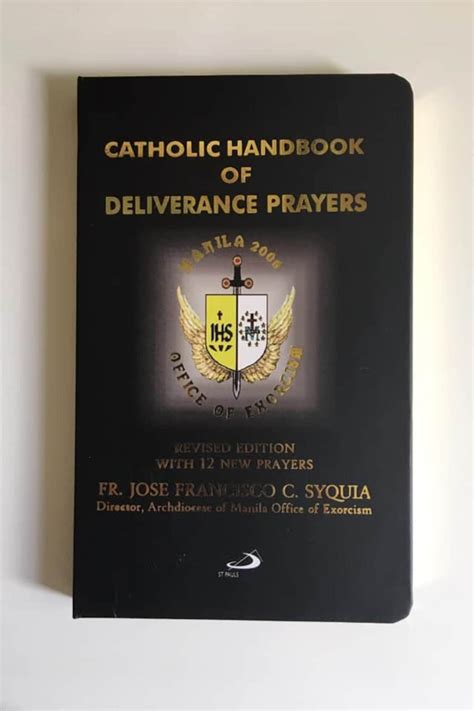 Catholic Handbook Of Deliverance Prayers Etsy