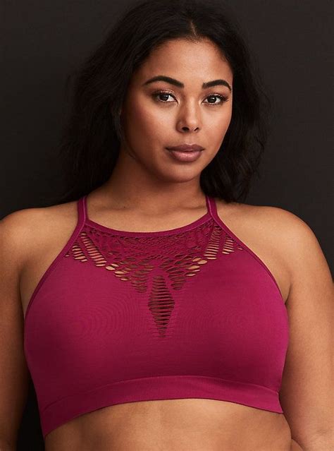 Rose Pink Seamless Strappy Bralette Strappy Bralette Bralette