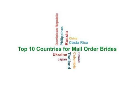 Top 10 Countries For Mail Order Brides