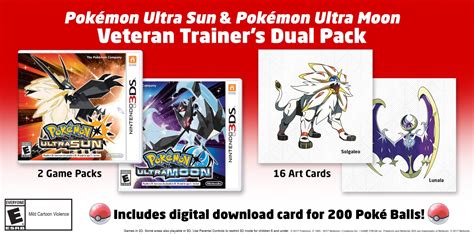 Pokémon Ultra Sun And Ultra Moon Cover Art Rpgfan