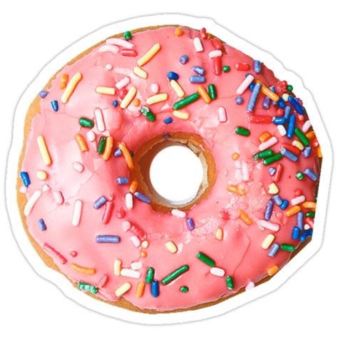 Donut Stickers By Waverlie Redbubble