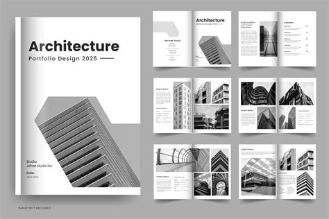 Modern Building And Architecture Portfolio Template Design Portfolio