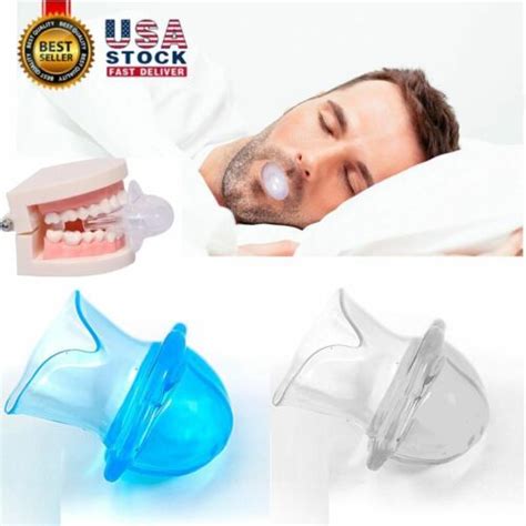 Anti Snoring Tongue Device Sleep Apnea Aid Stop Snore Sleeve Aone Tsd Silicone Ebay