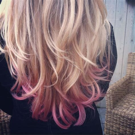 Dip Dye Pink Hair Dip Dye Hair Guide How To Dip Dye Your Hair At