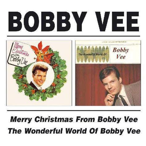 Merry Christmas From Bobby Vee Wonderful World Bobby Vee Cd Album Muziek