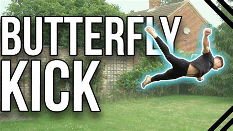 How To Butterfly Kick Beginner Tricking And Freerunning Tutorial Youtube