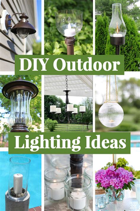 Outdoor Diy Lighting Ideas Inmyownstyle